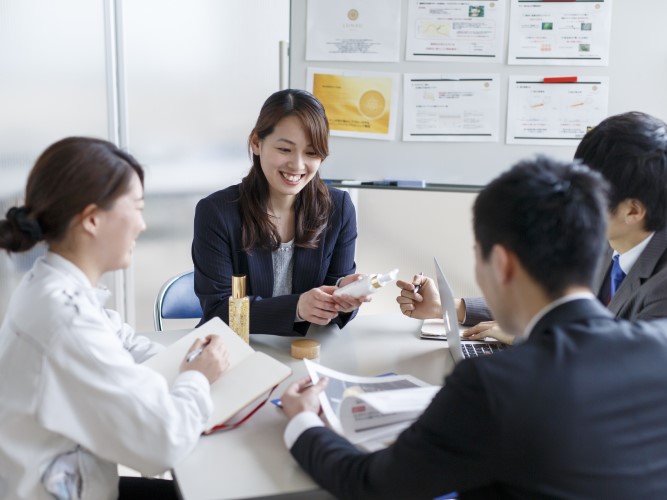 女性の感性を生かしたものづくり