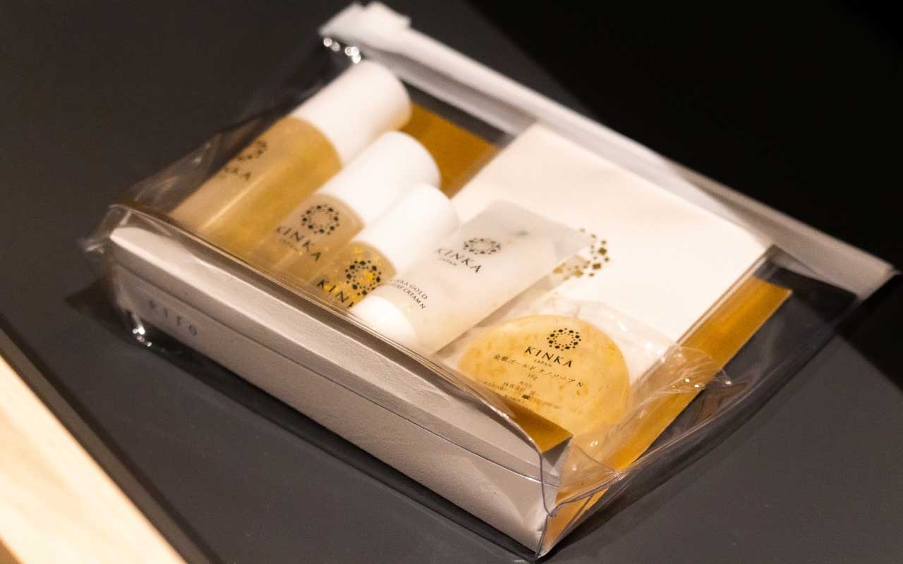 金箔化粧品アメニティの魅力｜ホテルや温泉で選ばれる“贅沢なスキンケア”とは