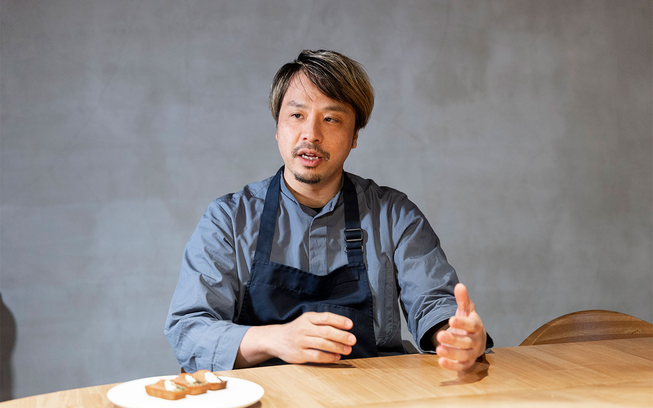 レスピラシオンオーナーシェフ八木氏