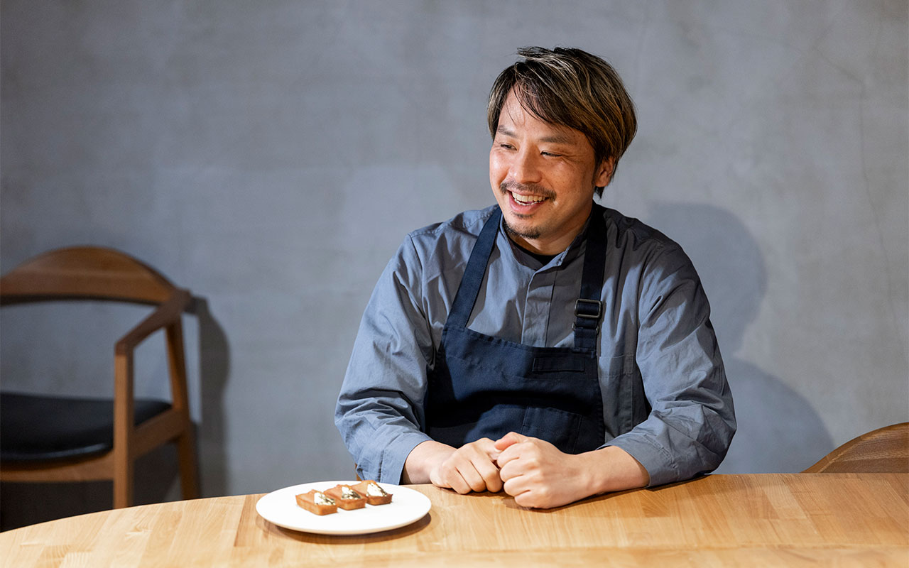 レスピラシオンオーナーシェフ八木氏