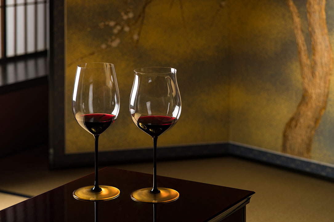 オーストリアのワイングラスの名門『リーデル』日本限定から海外へ広まった日本発「和モダンワイングラス」海外での人気を受けて、第二弾販売に。