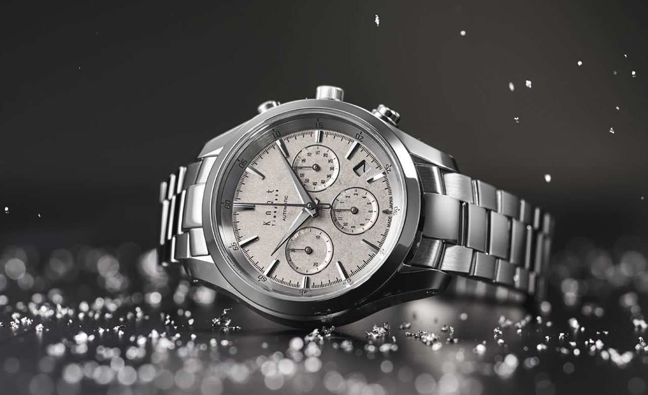 『Maker's Watch Knot』と『箔一』のコラボレーション。「プラチナ箔」を施した時計の限定モデルが3月25日より発売！