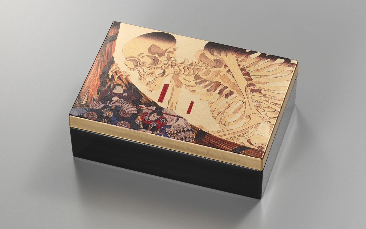 浮世絵と金沢箔のインテリア雑貨