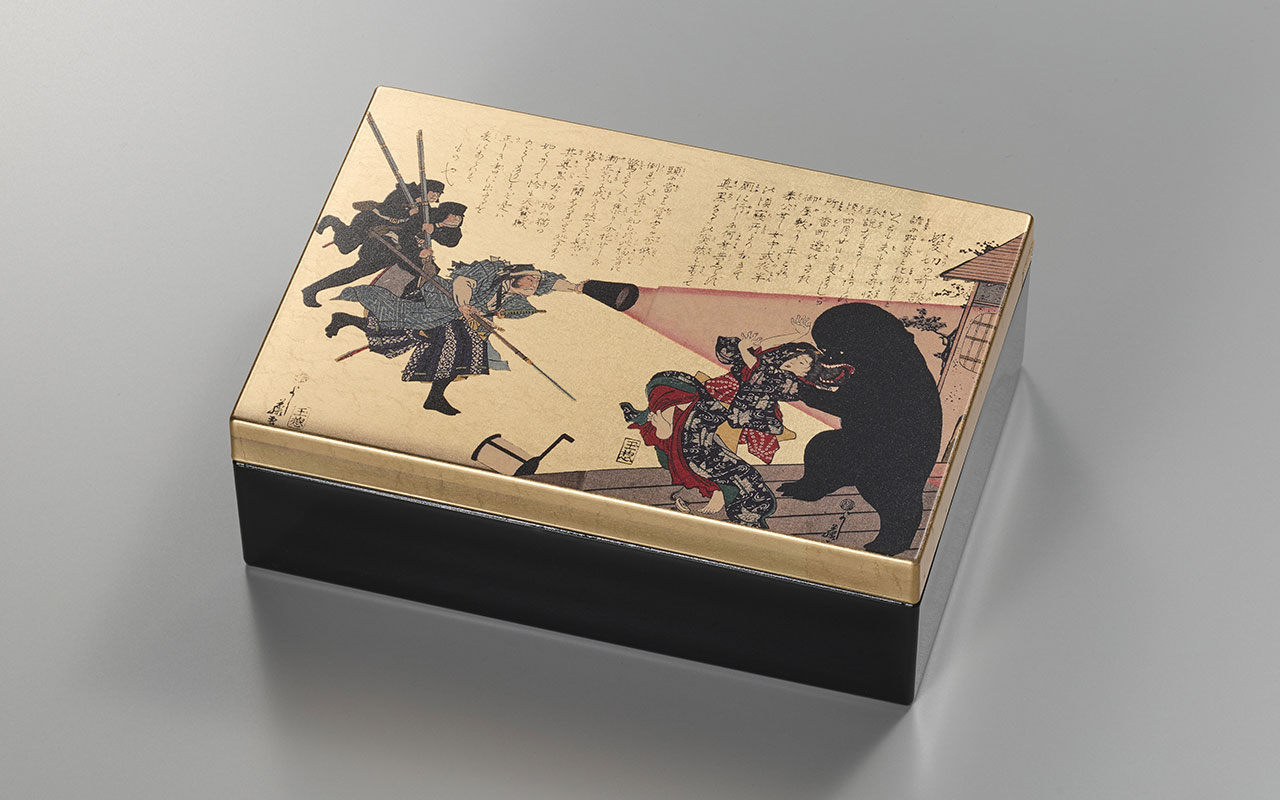 浮世絵と金沢箔のインテリア雑貨