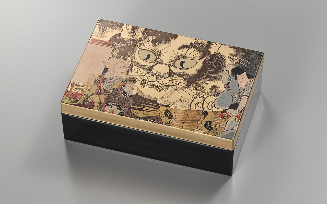 浮世絵と金沢箔のインテリア雑貨