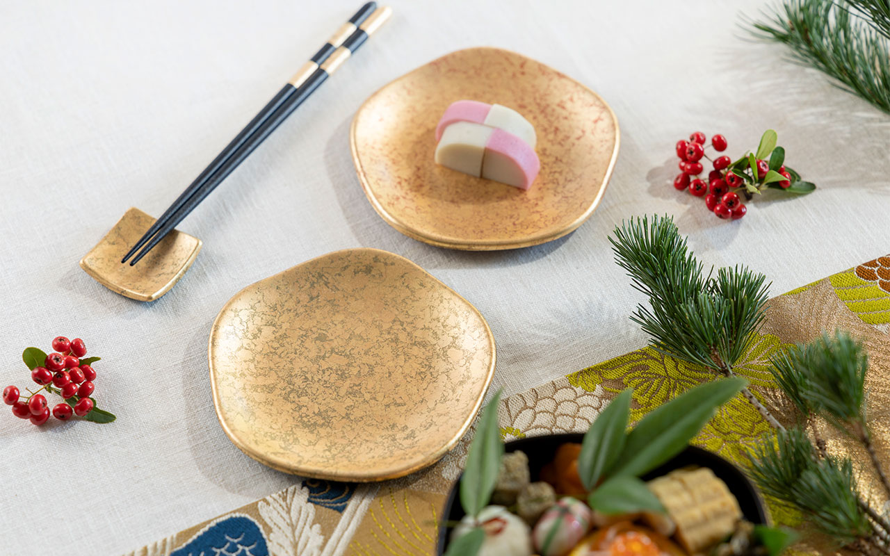 華おぼろ 銘々皿