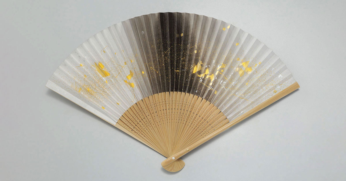 天才絵師の美を扇面に宿して〜 金沢箔扇子に新柄登場。長谷川