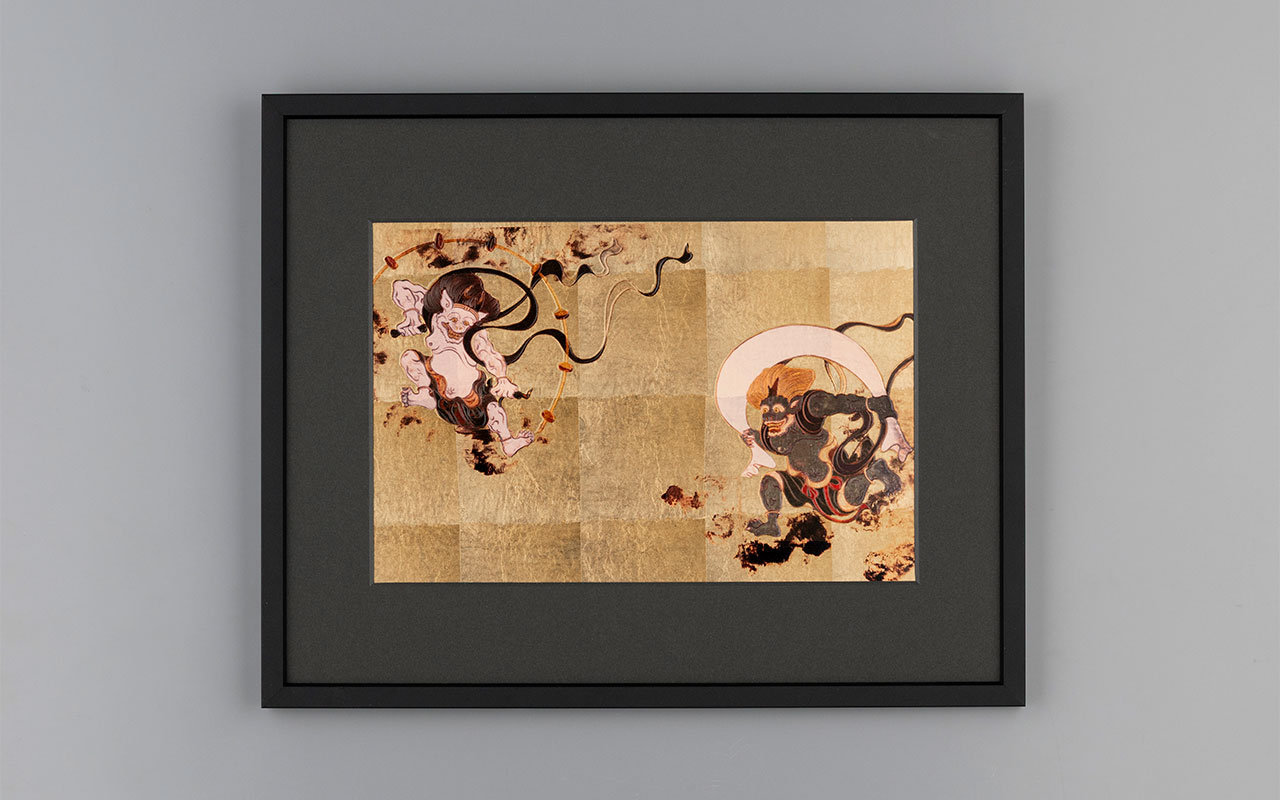 箔名画 立体額