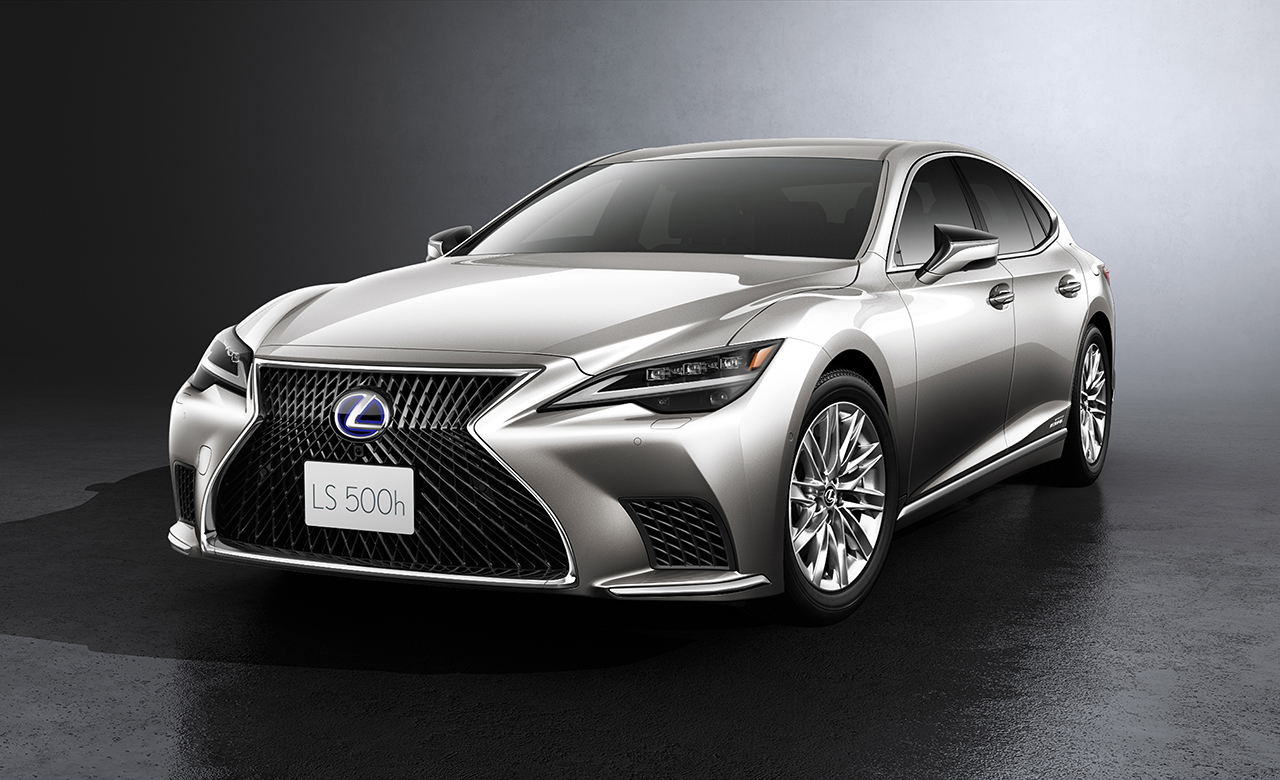 トヨタ自動車LEXUS新型LSプラチナ箔装飾の実績