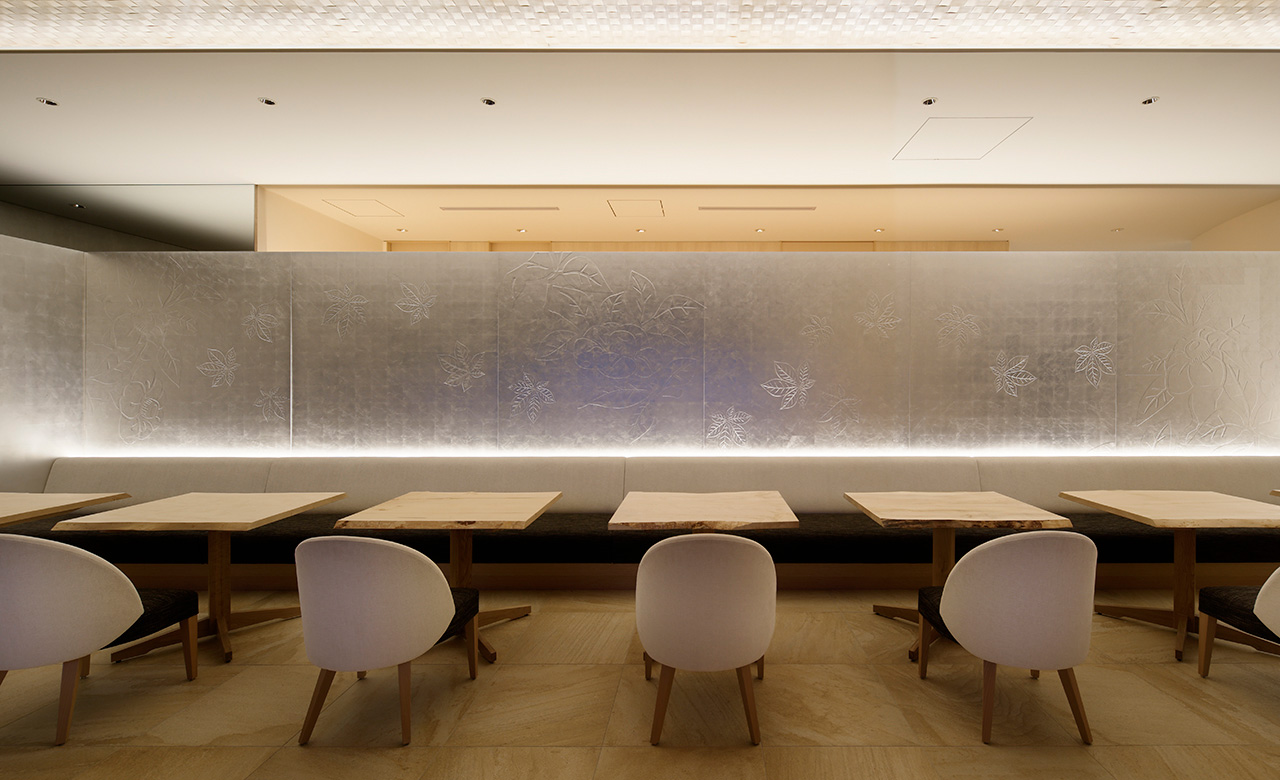 シンワメディカルリゾート柏の葉金箔装飾実績