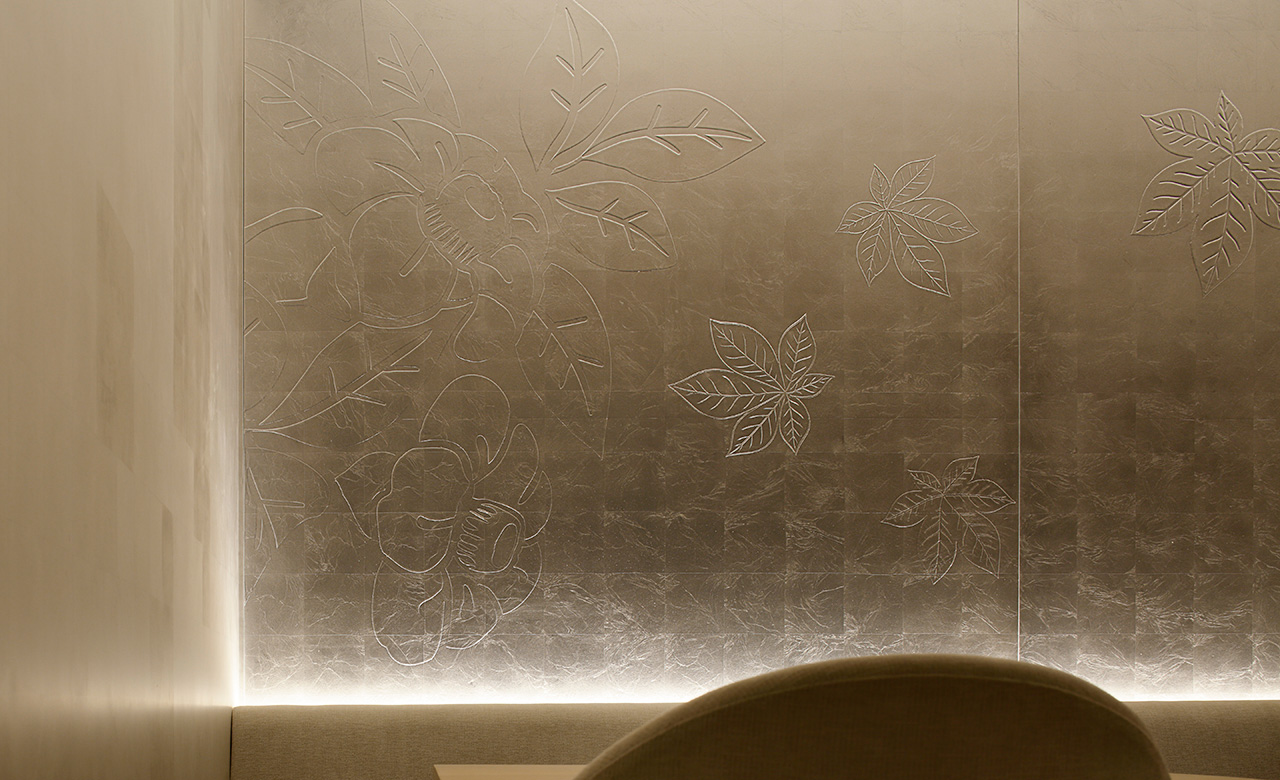 シンワメディカルリゾート柏の葉金箔装飾実績