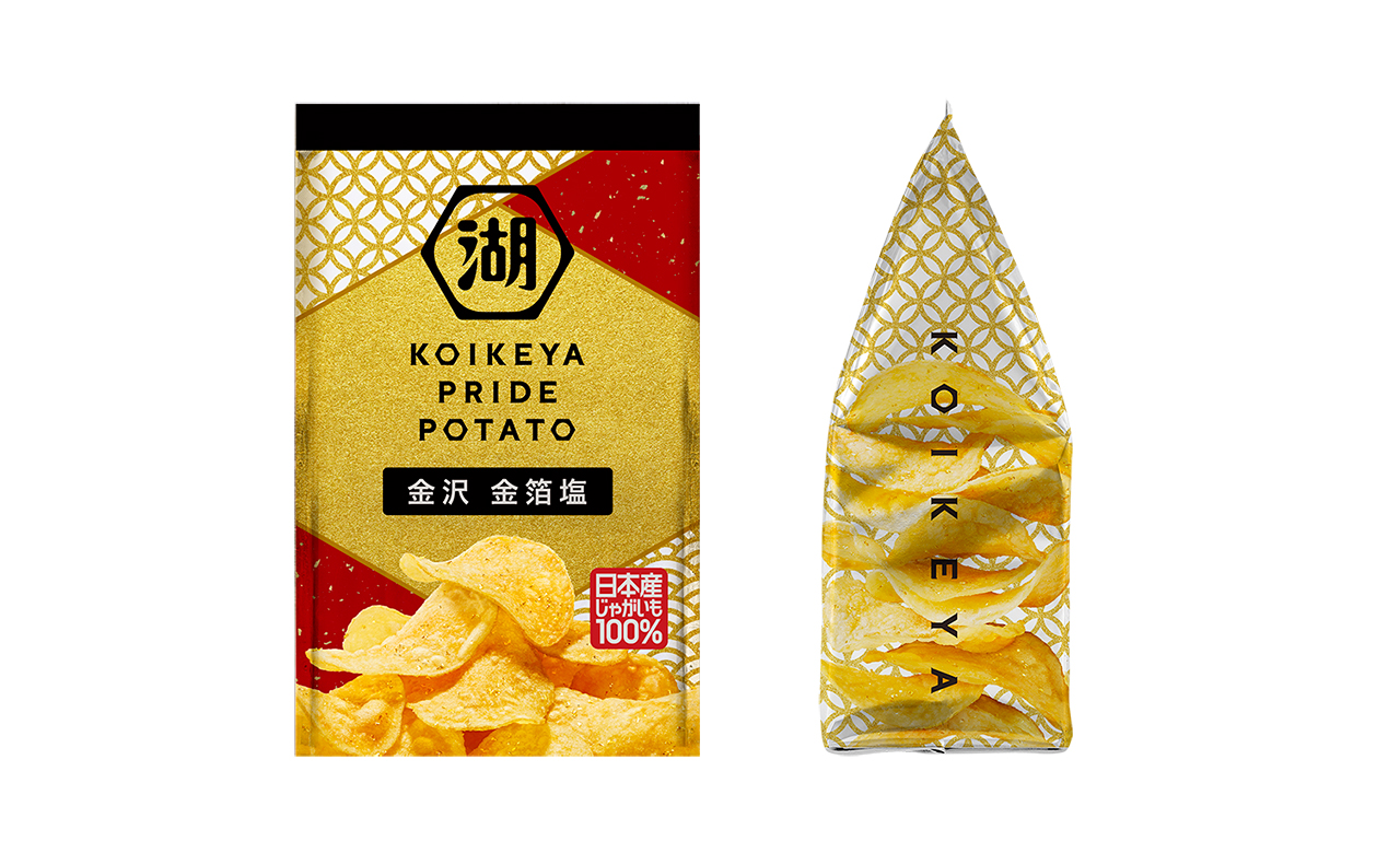 KOIKEYAPRIDEPOTATO金沢金箔塩